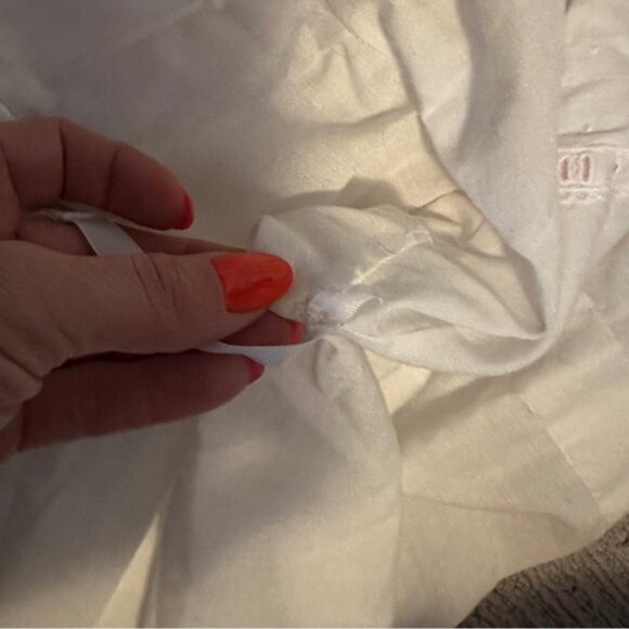 Vintage Coquette White & Pink Nightgown – Size Medium - Picture 7 of 8